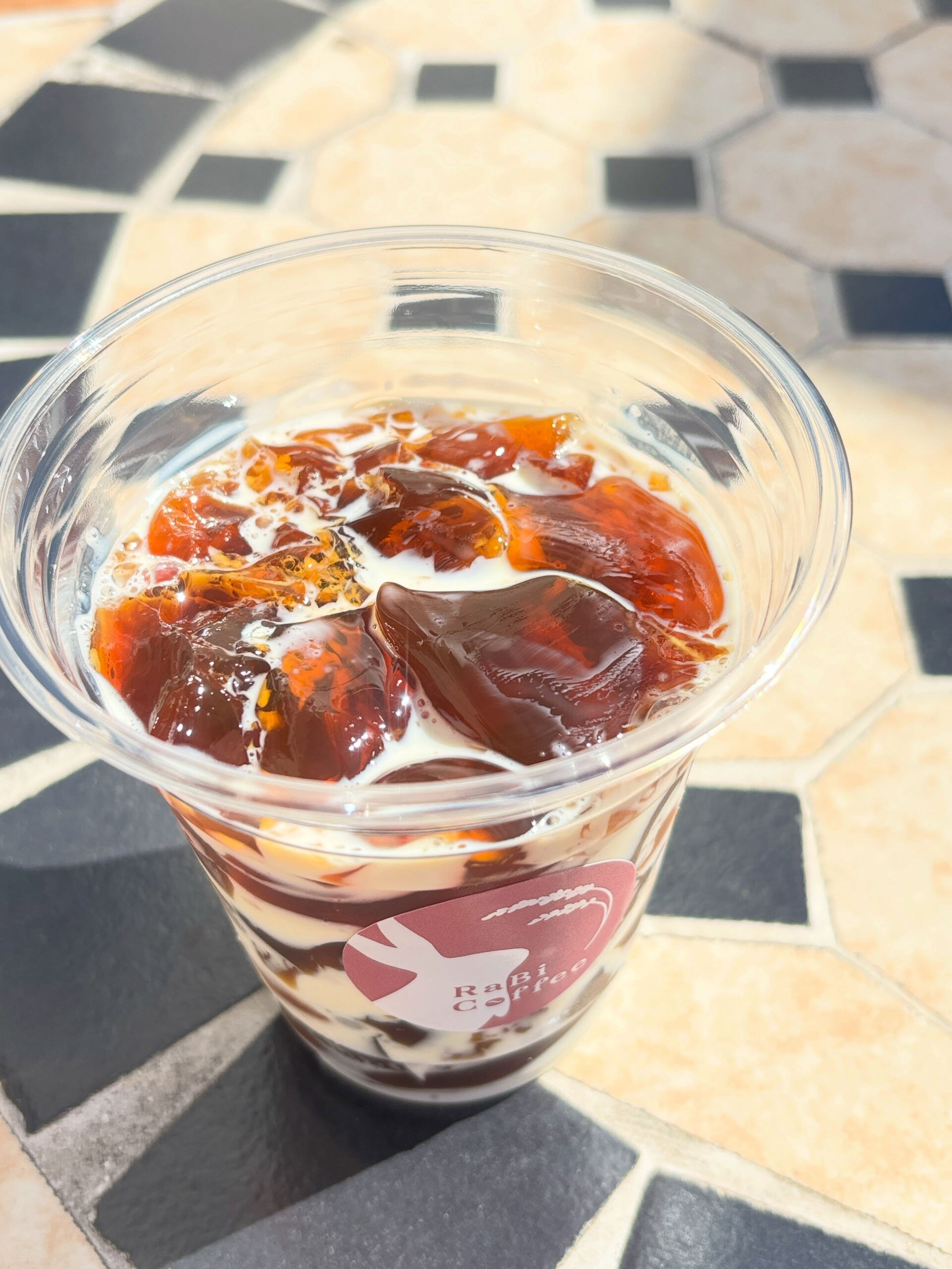 当店のコーヒーゼリーミルクがカフェインレスに生まれ変わりまし